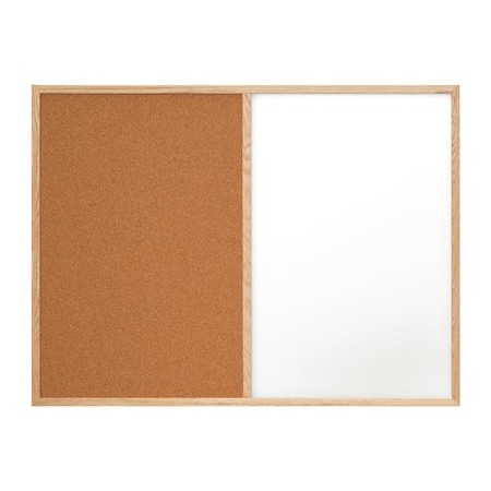 Bsc Preferred Combination Dry Erase/Cork Board 4 x 3' BCWC4836